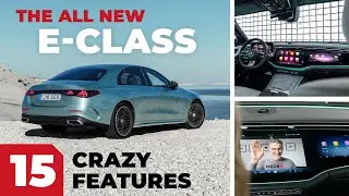 15 БЕЗУМНЫХ функций НОВОГО Mercedes E-CLASS