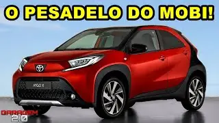 NOVO TOYOTA AYGO X 2022: O Maior Rival do Kwid e Mobi!