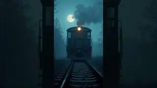 The Last Haunted Train Arrived&hellip; But No One Was Driving #shorts #horrorshorts #train