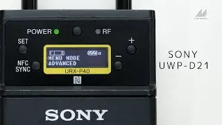 UWP-D21 - 基本セットアップ【マップレンタル】