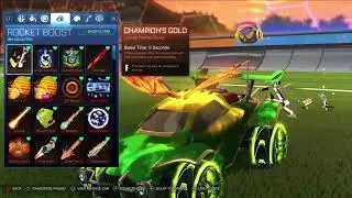 Rocket League Championships Gold Boost Season 21 Rocket Pass Boost