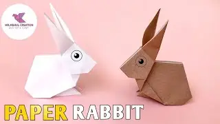 How to Make Easy Origami Rabbit | Step by Step Paper Rabbit Tutorial 🐇