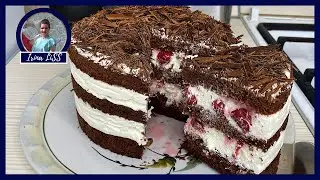 Нереально вкусный шоколадный торт с вишней 