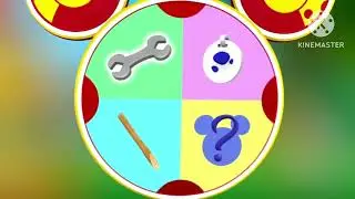 Picking the mouseketools in spots the beagle bot
