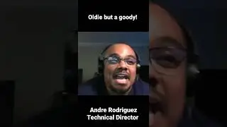 One of my early interviews with Andre Rodriguez #pixar