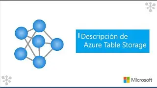 Descripci&oacute;n de Azure Table Storage