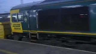HD 66597 + 66956 passing Carlisle 26/11/16