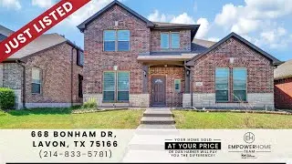 668 Bonham Drive, Lavon, TX 75166 EmpowerHome Team (214) 833-5781