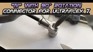 90&deg; Right-Angle N Connector (Ultraflex 7 /.287