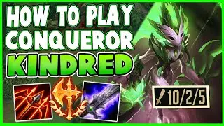 The Best KINDRED Build To Stack Conqueror Quickly! Insta Stack Conqueror KINDRED - LEAGUE Of LEGENDS