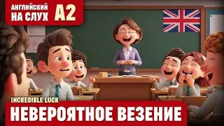 Невероятное везение. Веселый рассказ (уровень А2). Английский на слух.