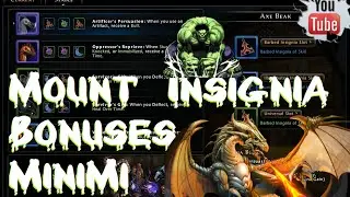 Neverwinter Mount Insignia Bonuses New HD