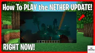 How to PLAY NETHER UPDATE RIGHT NOW! (Early) | Minecraft 1.16/1.15