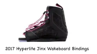 2017 Hyperlite Jinx Women's Wakeboard Bindings - Review - The-House.com