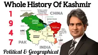 Whole History Of Kashmir Division (Political & Geographical) Analysis 1947 to Now | Sudhir Chaudhary