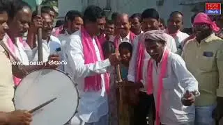 MLA T Rajaiah Dance at Munugode | MLA Rajaiah election campaign at Munugode | News Focus Telugu