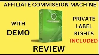 Affiliate Commission Machine Review 😄(With Demo)😄