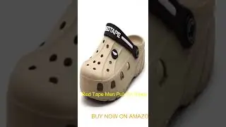 Red Tape Men Pull On Clogs