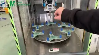 PLAB-6 Six station end caps gluing machine
