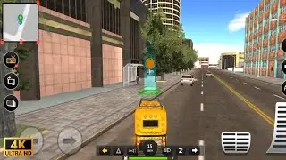 City Rickshaw Simulator Games Android Gameplay Career mode  Cloud city Level 1 | KIDSMAN GAME