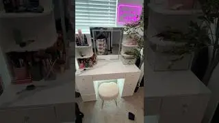 Upgrading My Vanity from TikTok Shop ✨ White & Marble Aesthetic + Honest Review