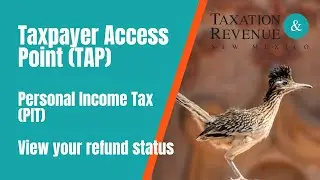 TAP Tutorial for Individuals: How to View Your PIT Refund