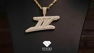 Stacks Custom Jewelry - VVS Club - IV Gold Chain and Pendant