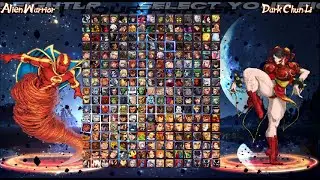 RED TORNADO, ALIEN WARRIOR VS EDDIE GORDO, DARK CHUNLI (Mugen) MUGENATION