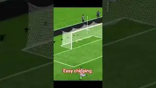 Easy chipping. Di Natale skill. #ytshorts #fcmobile