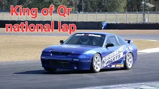 King of QR National Circuit in the 180sx