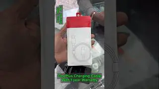 OnePlus Original Charging Cable with 1 year Warranty #oneplus #charging #cable #original #smartphone