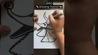 Рисовать может каждый! &mdash; ZERO (NBC) ✍️ Урок рисования 😀✏️ #дисней #zero #кошмарпередрождеством