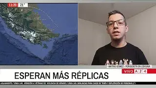 ⚠ SISMO EN USHUAIA Y ALERTA DE TSUNAMI EN PUNTA ARENAS