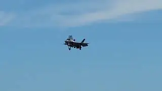 F-35 Lightning II hovering in air!