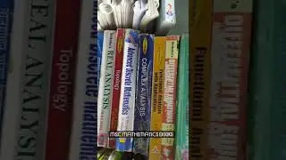 MSC MATHEMATICS BOOKS