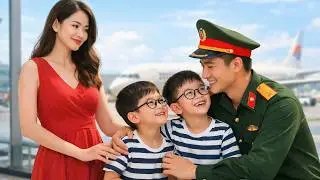 Ngày Xuất Ngũ Trở Về – Đại Úy Chết Lặng Khi Gặp Vợ Cũ Bế 2 Con Ở Sân Bay