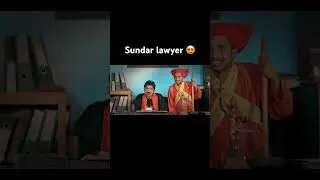 Sundar lawyer ko dekh ke judge pighal Gaya 😂