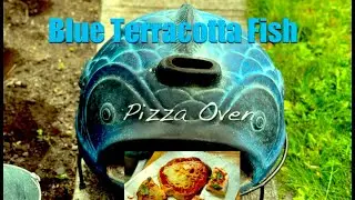 Обзор печи для пиццы Blue Terracotta Fish Pizza Oven от World Market