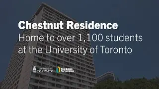 Chestnut Student Residence at the University of Toronto