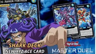 Shark Deck 2024 With New Support XYZ Duel Master Yugioh Full Armored Dark Lancer INSANE !!!!
