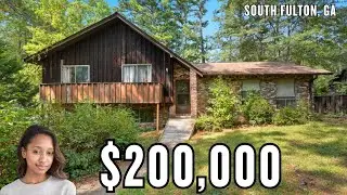Affordable Fixer Upper in Metro Atlanta | South Fulton GA Real Estate Tour