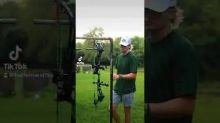 Shooting range #feathersandfins #bowhunting #bowtech #archery #hunting