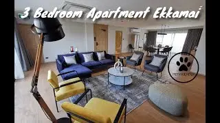 Pet friendly 3 bedroom Apartment for Rent Ekkamai- BRANDNEW!