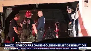 Oviedo Fire Gains Golden Helmet Designation