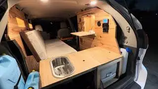 Minivan Camper Build 3.0, Part 5 [ Toyota Sienna ] On the home stretch!! 😀