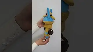 Iris's Lucky Charm from Ace Attorney.Custom plush toy