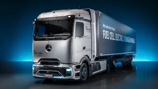 New 2026 Mercedes Actros NextGenH2 Truck - World Premiere