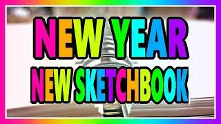 New Year, New Sketchbook - Paint With Me