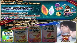 FFBE GL - Summoner Yuna FFX Banner Step Up Lapis Pull