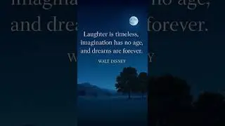 Laughter is Timeless | Walt Disney Quote for Inspiration & Motivation